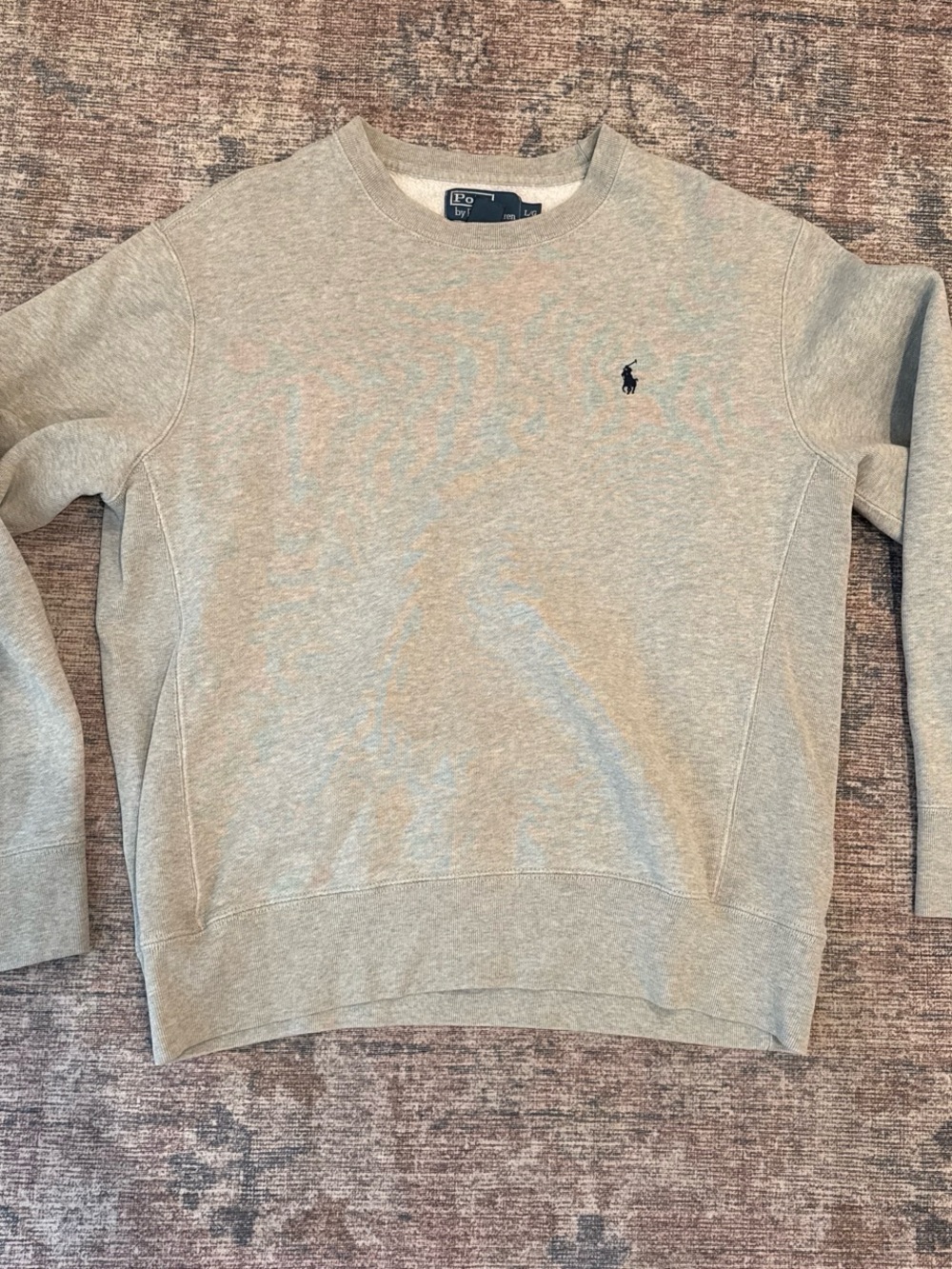 Polo by Ralph Lauren Heather Gray Crewneck